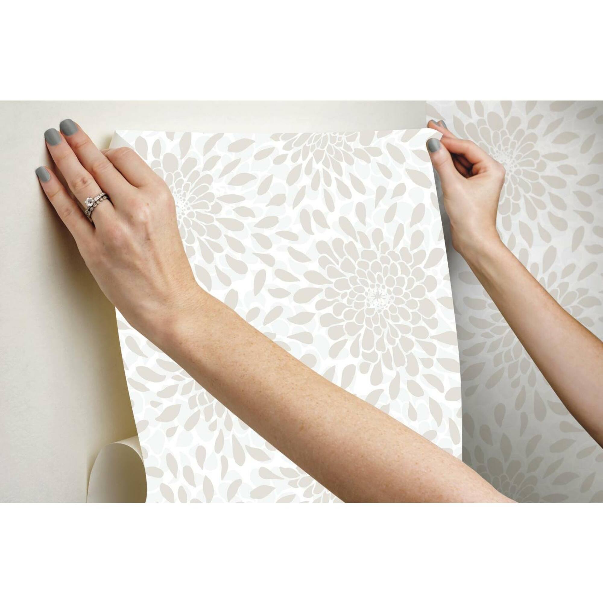 RoomMates Toss The Bouquet Peel & Stick Wallpaper